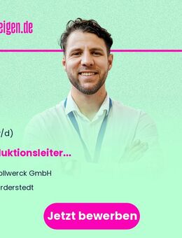 Produktionsleiter (m/w/d) - Norderstedt