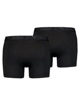 PUMA Boxershorts PUMA MEN SPORT MICROFIBER BOXERS 2P (Packung, 2er Pack) mit Logo-Bund