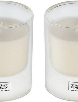 SCHÖNER WOHNEN-Kollektion Duftkerze »Lemongrass L« (2-tlg), im Glas, erfrischender Duft, Brenndauer 45 - 55 Stunden