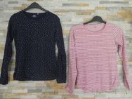 2x Mädchen Langarmshirt, Shirts, Pullover, Gr. 158/ 164 - Garbsen