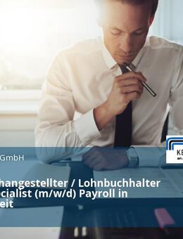Steuerfachangestellter / Lohnbuchhalter als HR Specialist (m/w/d) Payroll in Voll-/Teilzeit - Kreßberg