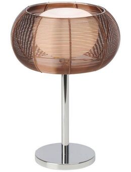 Brilliant Tischleuchte Relax, ohne Leuchtmittel, Tischlampe bronze/chrom
