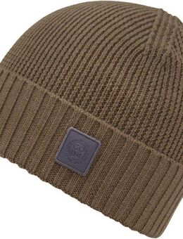 chillouts Strickmütze Enes Hat mit dezentem Logo-Patch