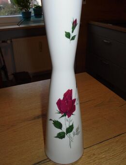 Blumenvase - Rosenvase handgefertigt Waldershop Bavaria Germany N mit Stempel - Plattling