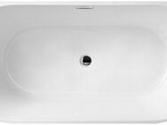 welltime Badewanne Alvor, freistehend, aus hochwertigem Sanitäracryl, mit Pop Up Ventil