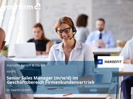 Senior Sales Manager (m/w/d) im Geschäftsbereich Firmenkundenvertrieb - Saarbrücken