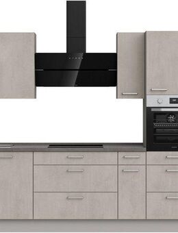 nobilia® Küchenzeile "Riva II", vormontiert, Ausrichtung wählbar, Breite 360 cm, wahlw. mit E-Geräten