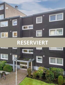 RESERVIERT: Oberhausen/Sterkrade: Gepflegte 2,5-Zimmer-Wohnung mit Südbalkon & Garage! - Oberhausen