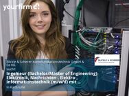 Ingenieur (Bachelor/Master of Engineering) Elektronik, Nachrichten-, Elektro-, Informationstechnik (m/w/d) mit Erfahrung bzw. Interesse im Bereich Kommunikationstechnik - Karlsruhe