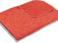 Wohndecke Kuscheldecke, SETEX, mit Ziernaht in Melange-Optik, Kuscheldecke