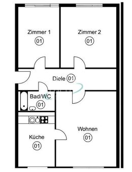 Vermietete 3-Zimmer-Wohnung - provisionsfrei & ohne Kaufnebenkosten - Leipzig
