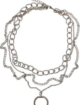 URBAN CLASSICS Halsreif Urban Classics Unisex Open Ring Layering Necklace