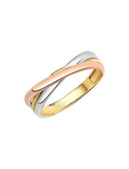 Fascination by Ellen K. Fingerring Gold 333 dreifarbig