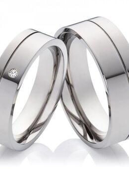 Partnerringe Titan MOR64 in 6 oder 8mm breite - Aholming