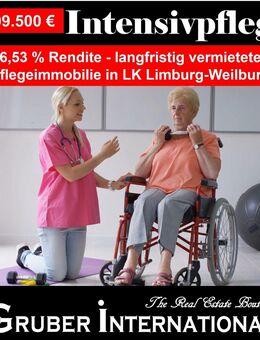 6,58 % Rendite - Pflegeimmobilie im Landkreis Limburg-Weilburg zu verkaufen - Weilburg