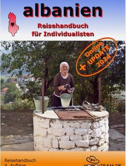 MÄNGELEXEMPLAR - ALBANIEN Reiseführer PLUS Update 2024 -A5 - NEU - Markt Schwaben