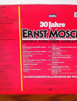 Ernst Mosch-30 Jahre Ernst Mosch-Vinyl-LP,1986 - Linnich
