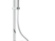 Schütte Brausegarnitur OCEAN, Höhe 120 cm, 3 Strahlart(en), Sicherheitssperre, höhenverstellb., inkl. Glasablage, Antikalk