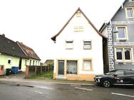 Baugrundstück - mit Bestandsgebäuden Abrisshaus in Staffort - 1.655 u. 603 m² Gebäude-u. Gartenfl. - Stutensee