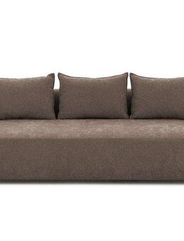 Home affaire Big-Sofa LUSSAC 4-Sitzer Design-Sofa mit Zierkissen, Maße B/T/H: 242/123/78 cm, hoher Sitzkomfort und modernes Design, Sofa ohne Bettfunktion