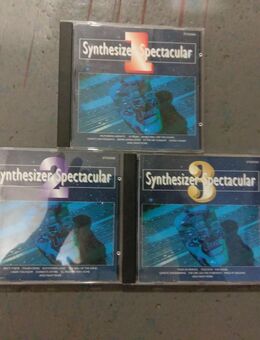 3 CD's Synthesizer Spectacular - Essen