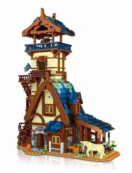 Mittelalterlicher Wachturm, 3061 Klemmbausteine - Wedemark