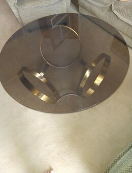 Glas-Couchtisch im Space-Age-Design - Berlin Steglitz-Zehlendorf