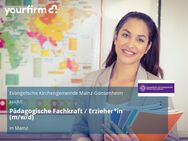 Pädagogische Fachkraft / Erzieher*in (m/w/d) - Mainz