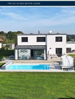 Ihr Wohlfühl-Zuhause: Stilvolles, modernes Einfamilienhaus mit Weitblick und Traumgarten - Adlkofen