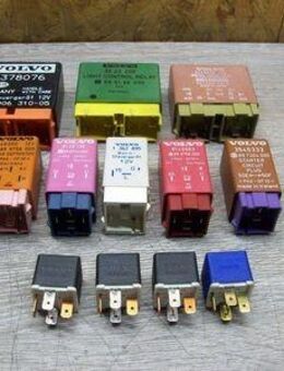 Volvo 850 V70 S70 C70 V70XC 12 x Relais 9128833 - 3523200 - 1378076 - 9148300 - 9128136 - 1362895 - 9140663 - 3545333 - 9130270 - 3 x 9130269 - Glonn