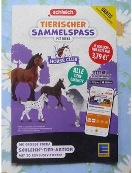 Edeka Treuepunkte, Tierfiguren von Schleich zu verschenken - Stuttgart