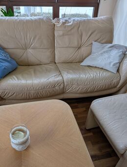 Leder-Couchgarnitur - Walsheim