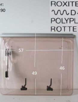 Dethleffs Wohnwagenfenster ca 57 x 49 gebr. (Roxite 80 D399 Polyplastic) zbDethleffs Kabine RG7 BJ96 - Schotten Zentrum