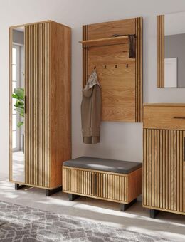 Garderobe Paula Eiche teilmassiv 5-teilig - Kirchlengern