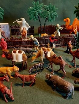 Heinerle Figuren Thema „Afrika“ - sehrr umfangreiches Konvolut - Niederfischbach
