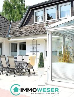 Repräsentative Villa mit Einlieger-Gästehaus auf großem Grundstück am Waldrand - Thedinghausen