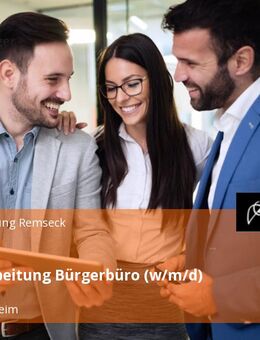 Sachbearbeitung Bürgerbüro (w/m/d) - Remseck (Neckar) Remseck