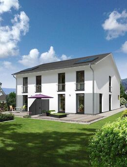 Das schlanke Doppelhaus - urbanes Wohnen zweifach genießen in Büßleben - Erfurt