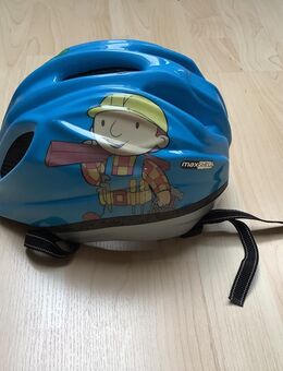 Kinder blau fahrradhelm Gr.52-58, Bob der Baumeister, Fahrrad, Helm - Lübeck
