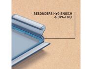 Emsa Frischhaltedose Clip & Close Eco, Polyprophylen (PP), (Set, 3-tlg), 0,55/1/2,2 l, 100% dicht, mikrowellen-/spülmaschinen-/gefriergeeignet