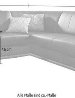 TRENDMANUFAKTUR Ecksofa Rondo wahlweise mit Schlaffunktion, bequeme Armlehnen, Bestseller, L-Form, wahlweise mit Federkern bestellbar, Füße chromfarben