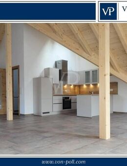 Wohnen wie in den Alpen! Hochwertige DG-Whg mit schicker EBK und Garage - Neu Anspach