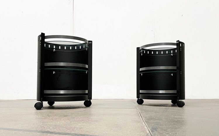 Postmodern Rolling Side Tables Rollcontainer D-Tec 80s - Hamburg Hamburg-Nord