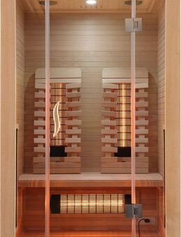 Sanotechnik Infrarotkabine MALMÖ 2, BxTxH: 105 x 120 x 190 cm, für 2 Personen