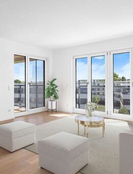 ROGERS: Hochwertiges Wohnen zw. Stadt und Natur - Lichtdurchflutete DG-Wohnung mit perfekter Raumaufteilung - München