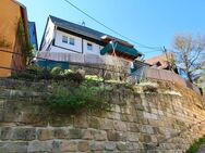 Geräumiges Haus mit Panoramablick zum selber Wohnen und vermieten von 2 Ferienwohnungen - Stadt Wehlen Zentrum