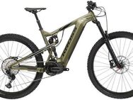 Kross E-Bike Mountainbike E-MTB Soil Boost 2.0 630 29/27,5 Zoll grün, 12 Gang Shimano DEORE SLX M7100 Schaltwerk, Kettenschaltung, Mittelmotor, 630 Wh, Pedelec, Elektrofahrrad für Damen und Herren