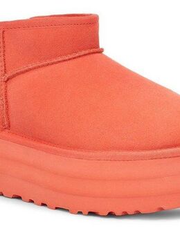 UGG Classic Ultra Mini Platform Winterboots Plateaboots, Schlupfstiefel mit Plateausohle