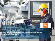 Betriebshandwerkerin / Betriebshandwerker (w/m/d) Mechanik - Berlin