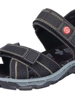 Rieker Sandale, Sommerschuh, Outdoorschuh, Keilabsatz, in Trekking-Optik
